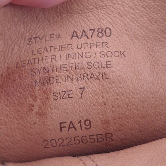 Madewell Hailie Bootie Equestian Brown Suede Western Cowgirl PointedToe 7 AA780 - Picture 6 of 9